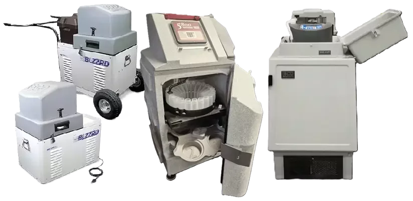 Teledyne ISCO refrigerated water samplers including the BLZZRD, 5800, and 6712FR models.